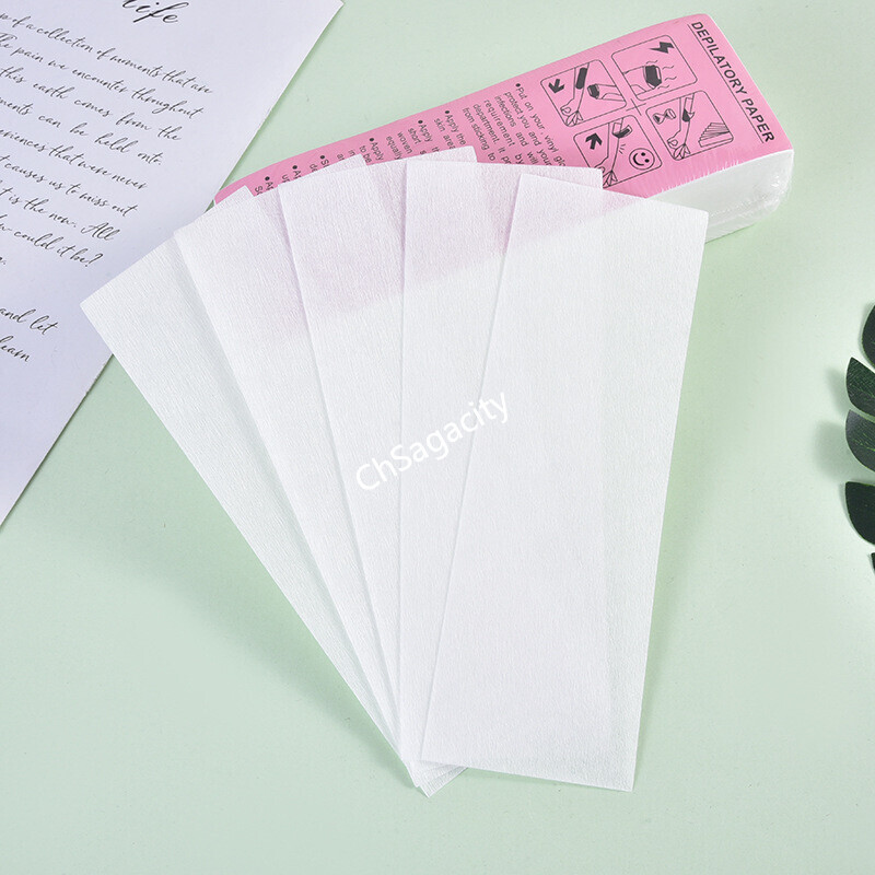 beauty wax strips paper