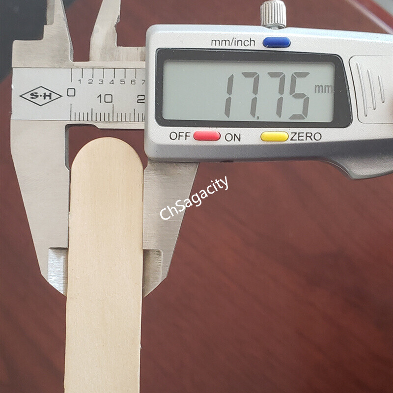 150mm wooden tongue depressor