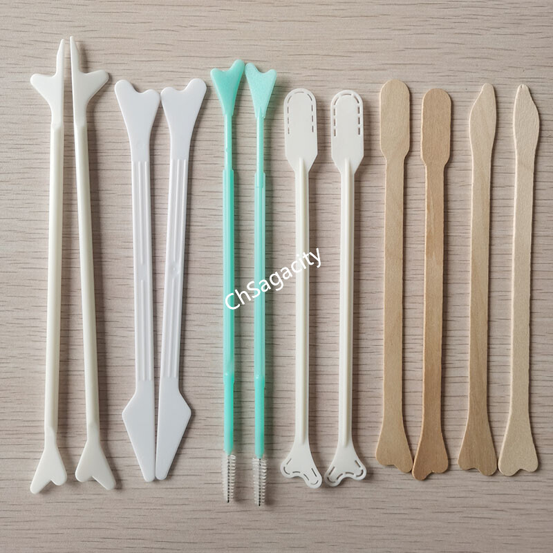 178mm wooden disposable cervical scraper