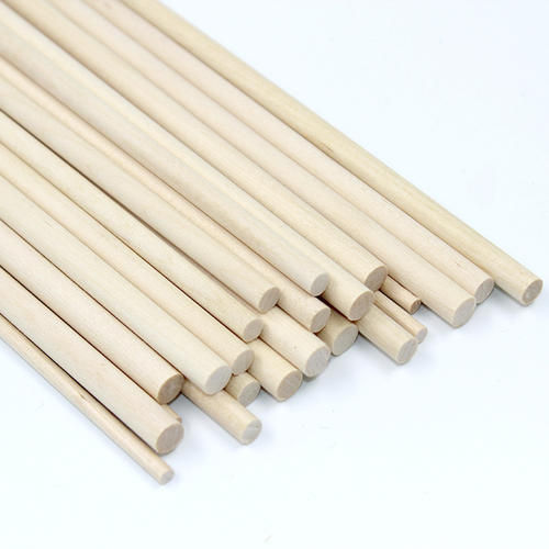 wood & bamboo round stick