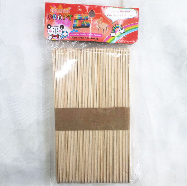 wood jumbo craft stick