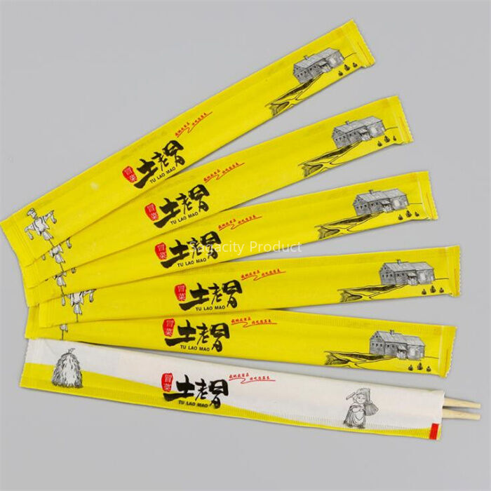 bamboo chopstick individual packing