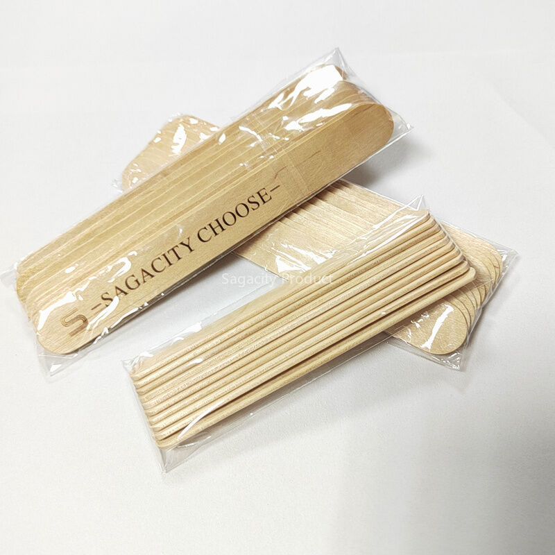 150mm wood waxing spatula 10pcs bag
