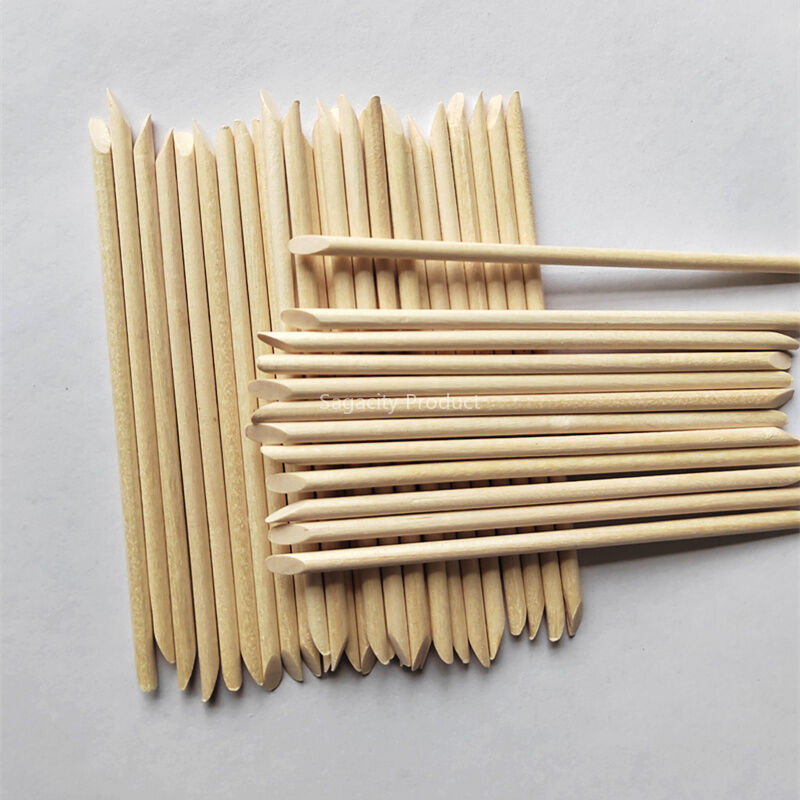 114mm wooden cuticle stick