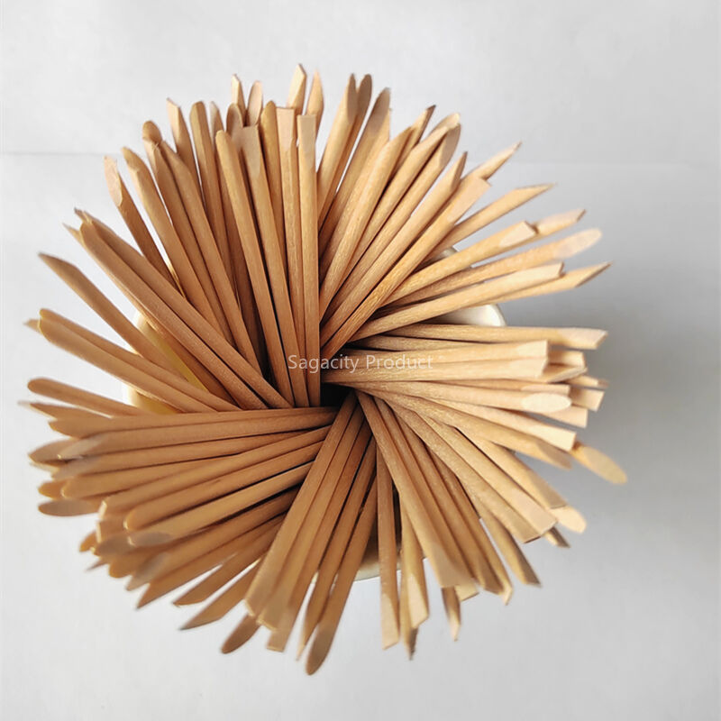 114mm wooden cuticle stick