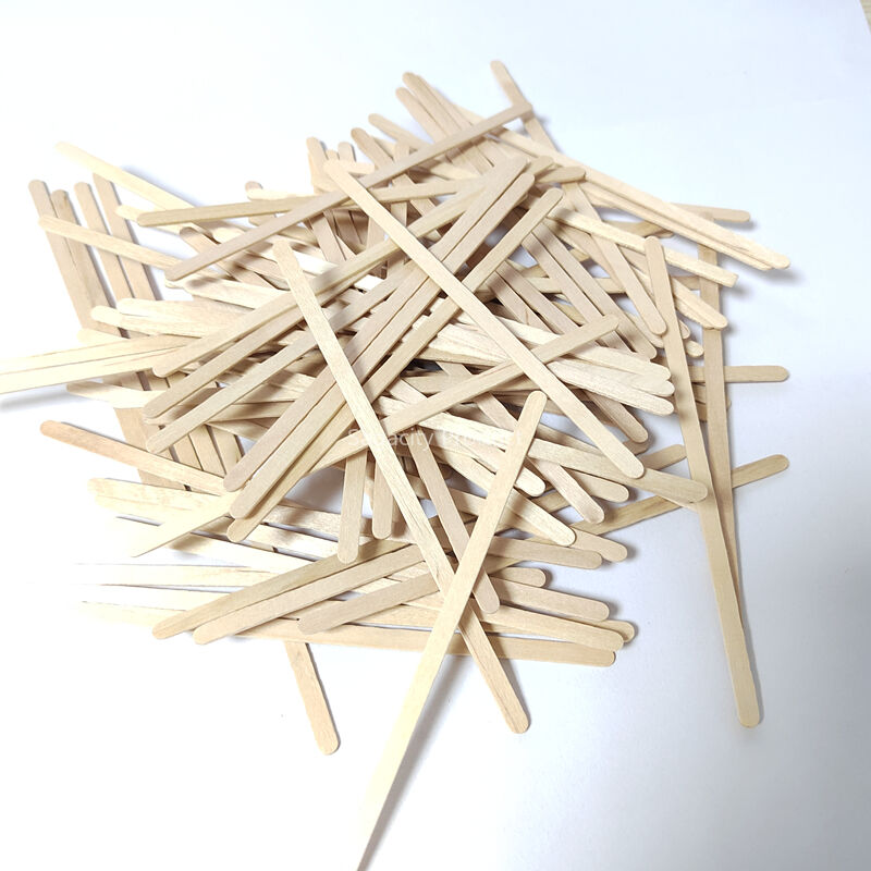 140mm wooden eyebrow spatula