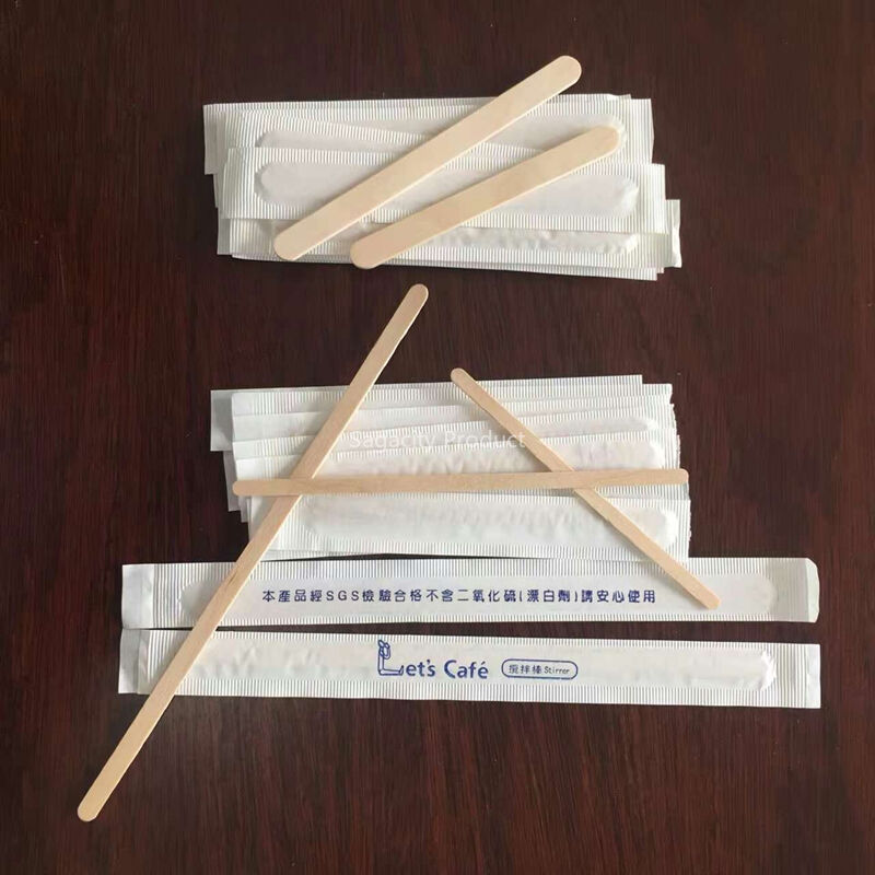 140mm wooden eyebrow spatula