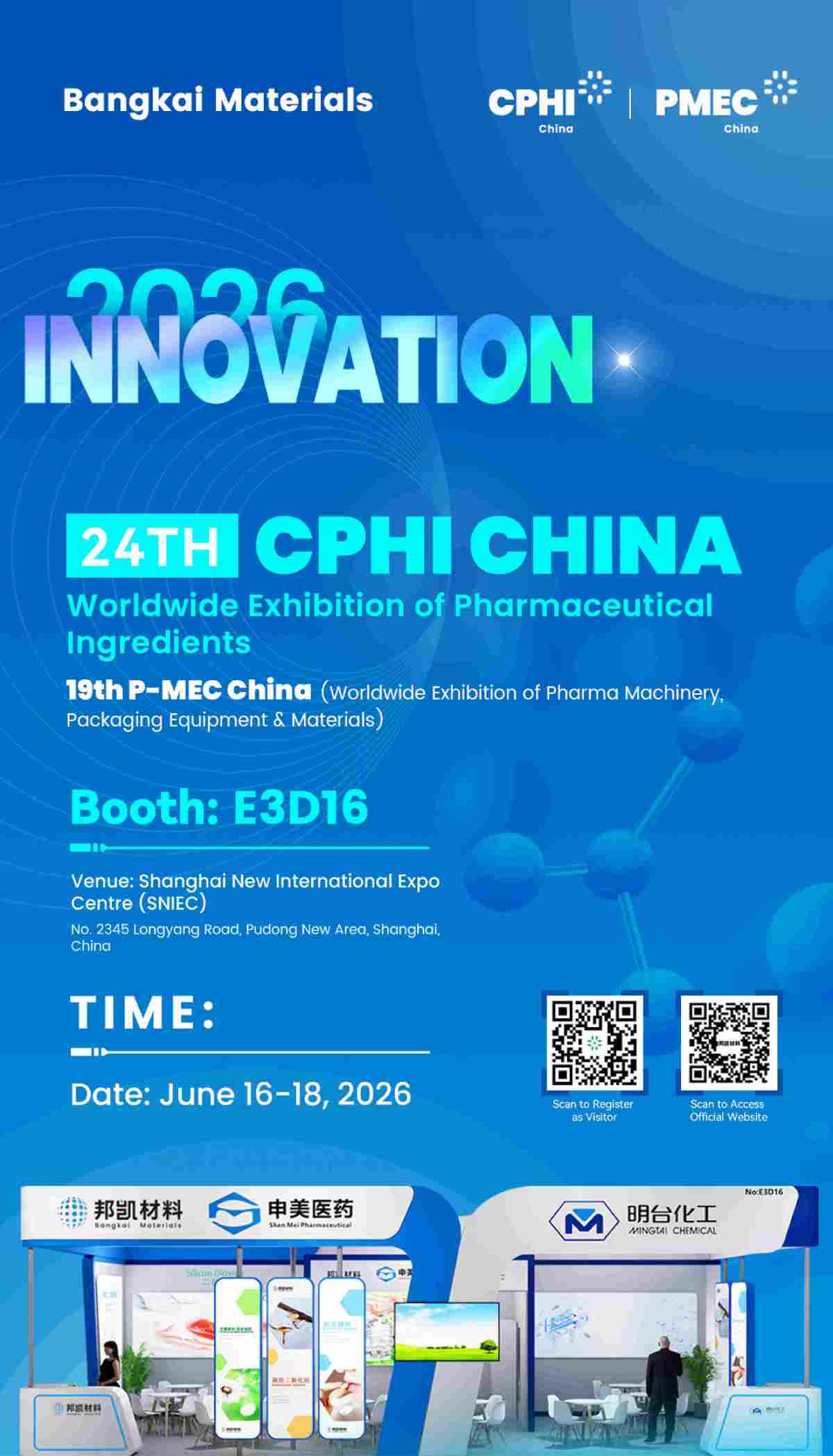 Invitation | Bangkai invites you to CPHI 2026