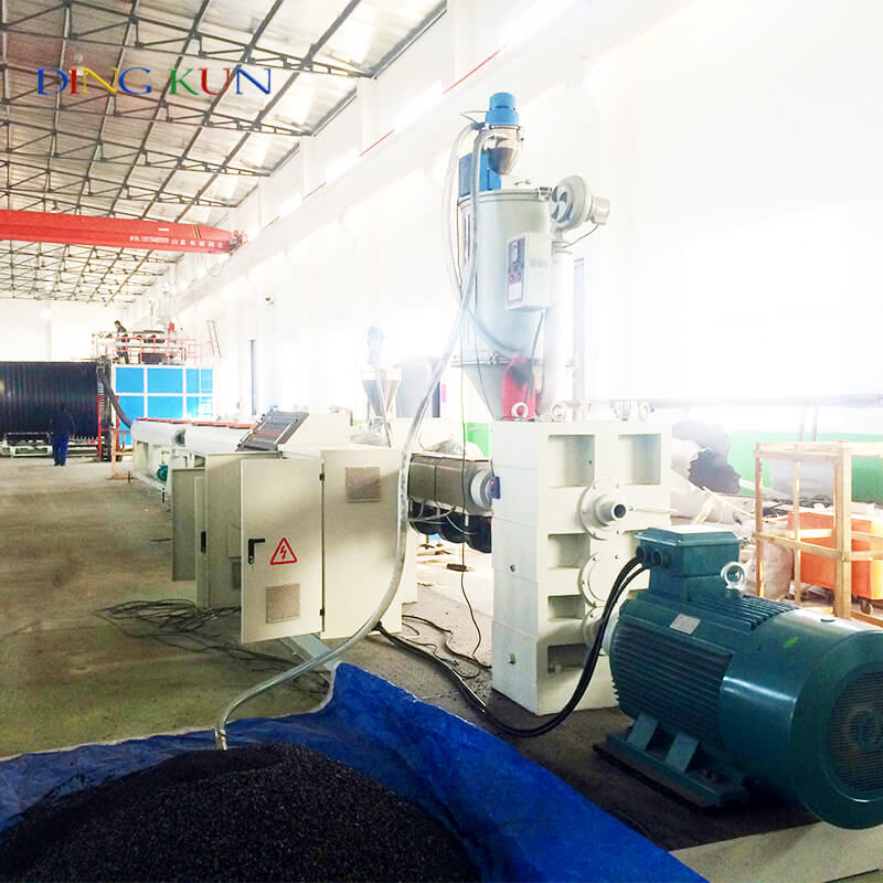 HDPE Large Diameter Hollow Wall Winding Pipe Machine