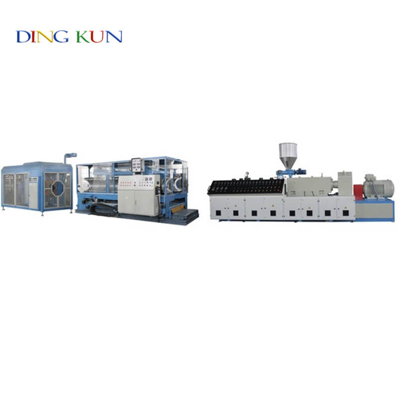 UPVC Double-wall Corrugated Pipe Machine