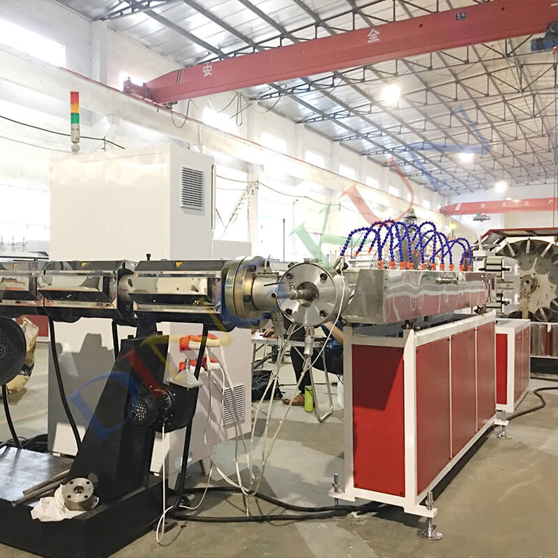  PVC Fiber Reinforced Hose Machine