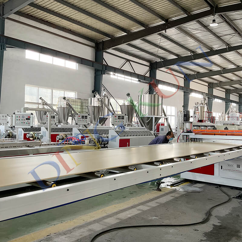 WPC PVC Solid Door Panel Machine