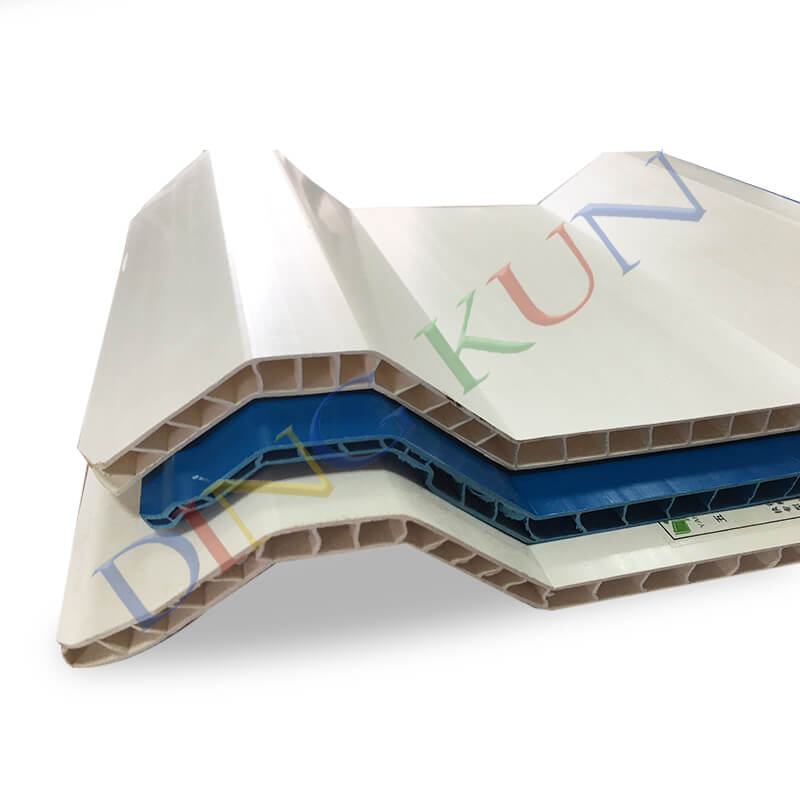 PVC Hollow Roof Sheet Machine