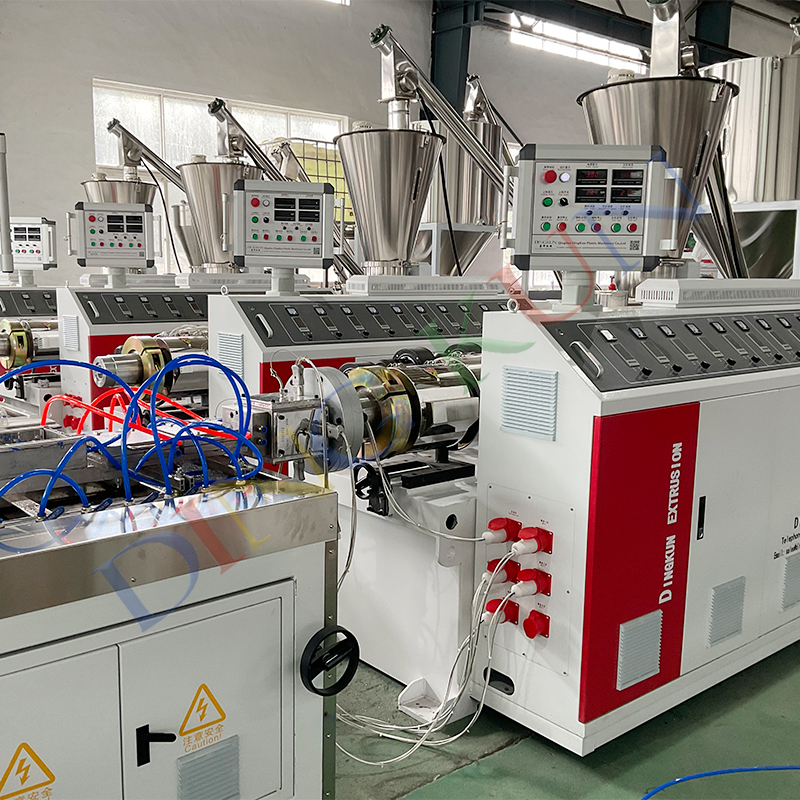 WPC Hollow Door Frame Profile Machine