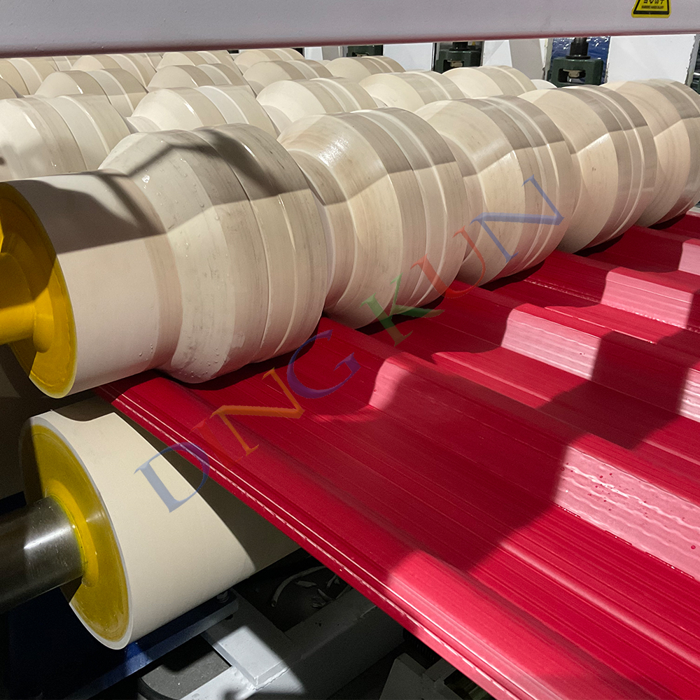 PVC Hollow Roof Sheet Machine