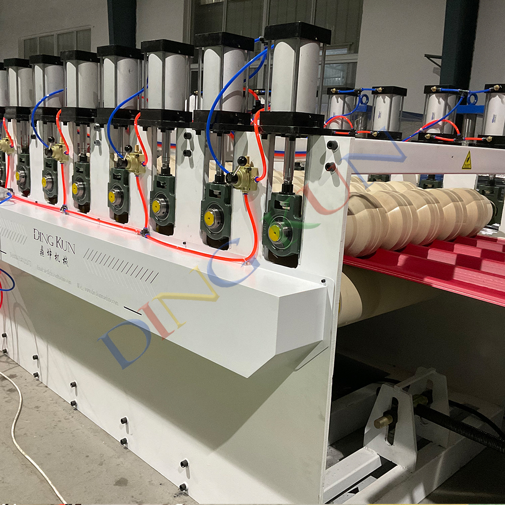 PVC Hollow Roof Sheet Machine