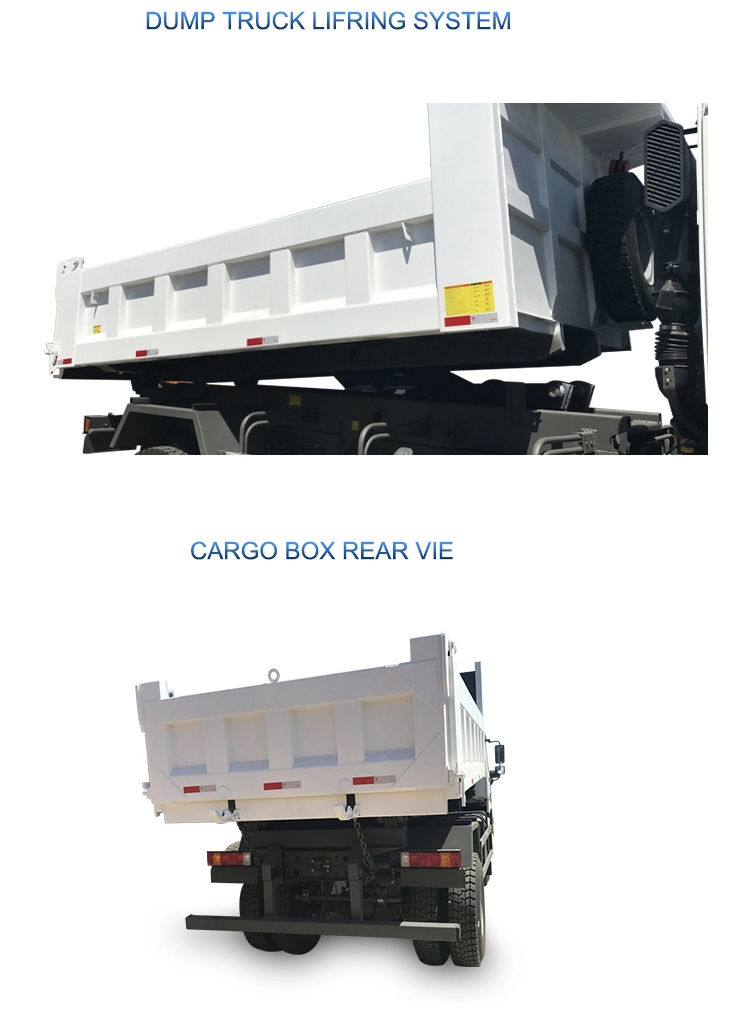 HOWO 4x4 dump truck chassis