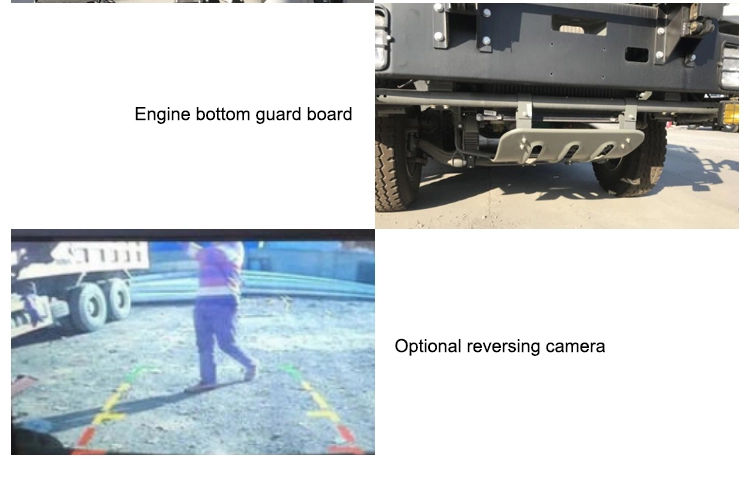 HOWO 4x4 dump truck chassis