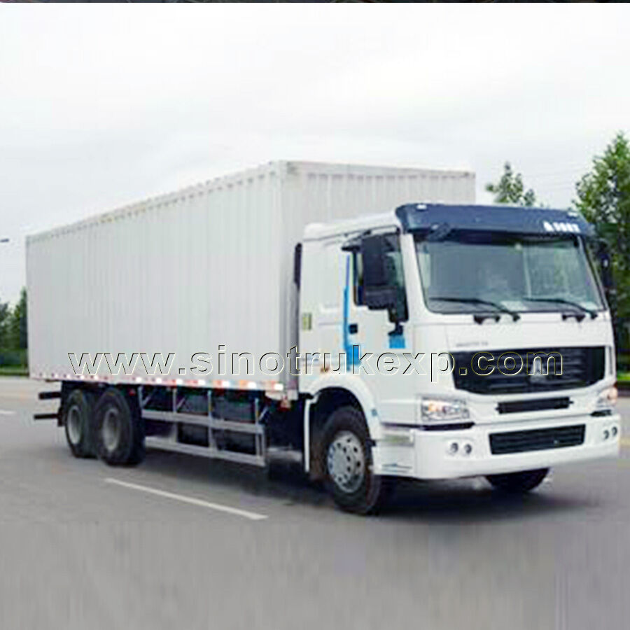 Sino 2021 New Howo 6x4 Cargo Van Truck Sino 2021 New Howo 6x4 Cargo Van Truck
