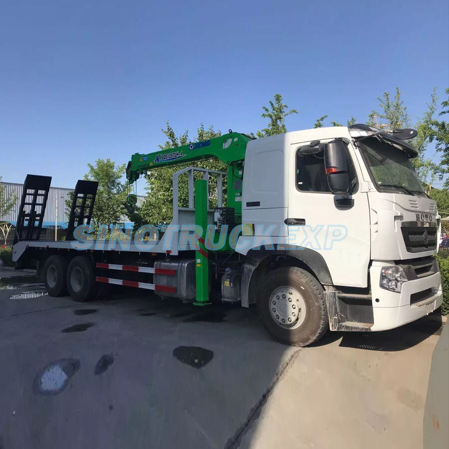 HOWO A7 6x4 10w 380hp Self-loading Truck