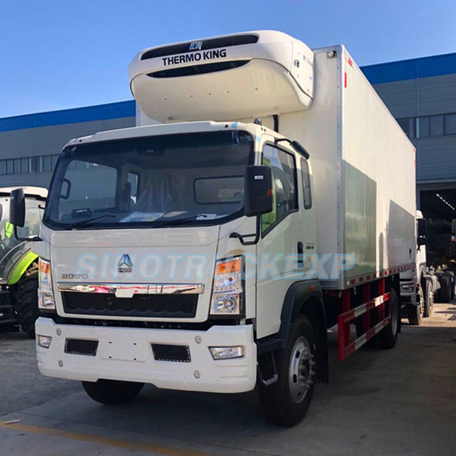 SINOTRUK HOWO 10 Tons Ice Cream Freezer Truck Refrigerated Truck