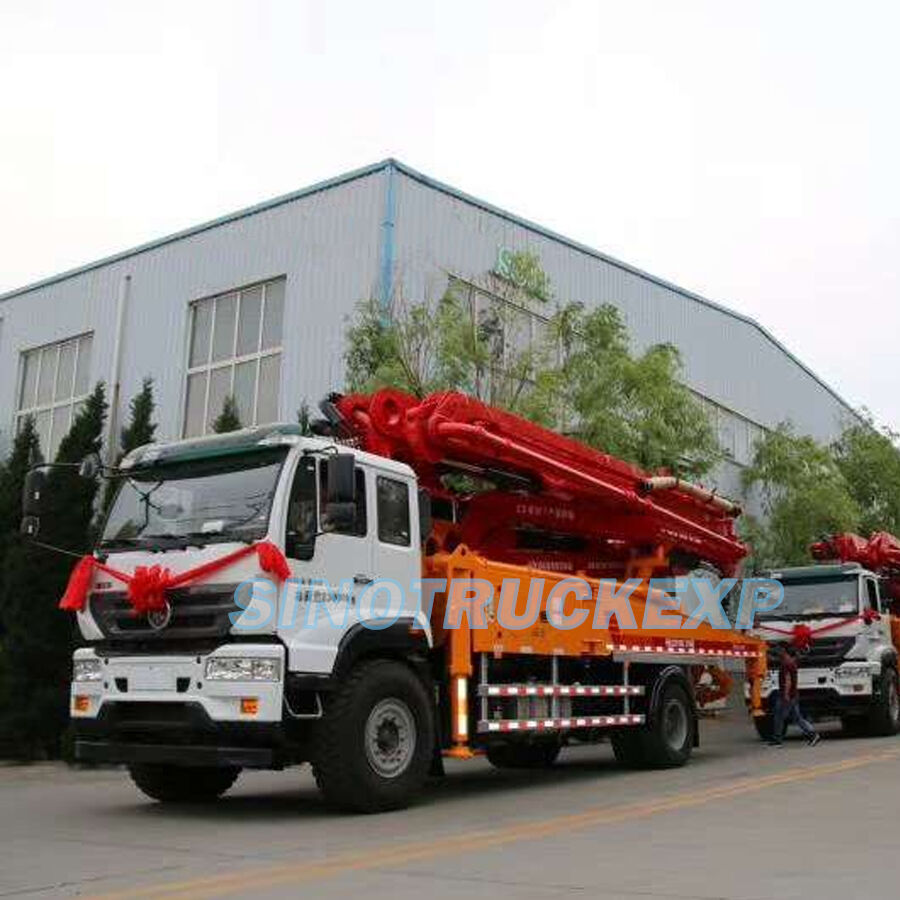 Truck Mounted Concrete Pump 35m