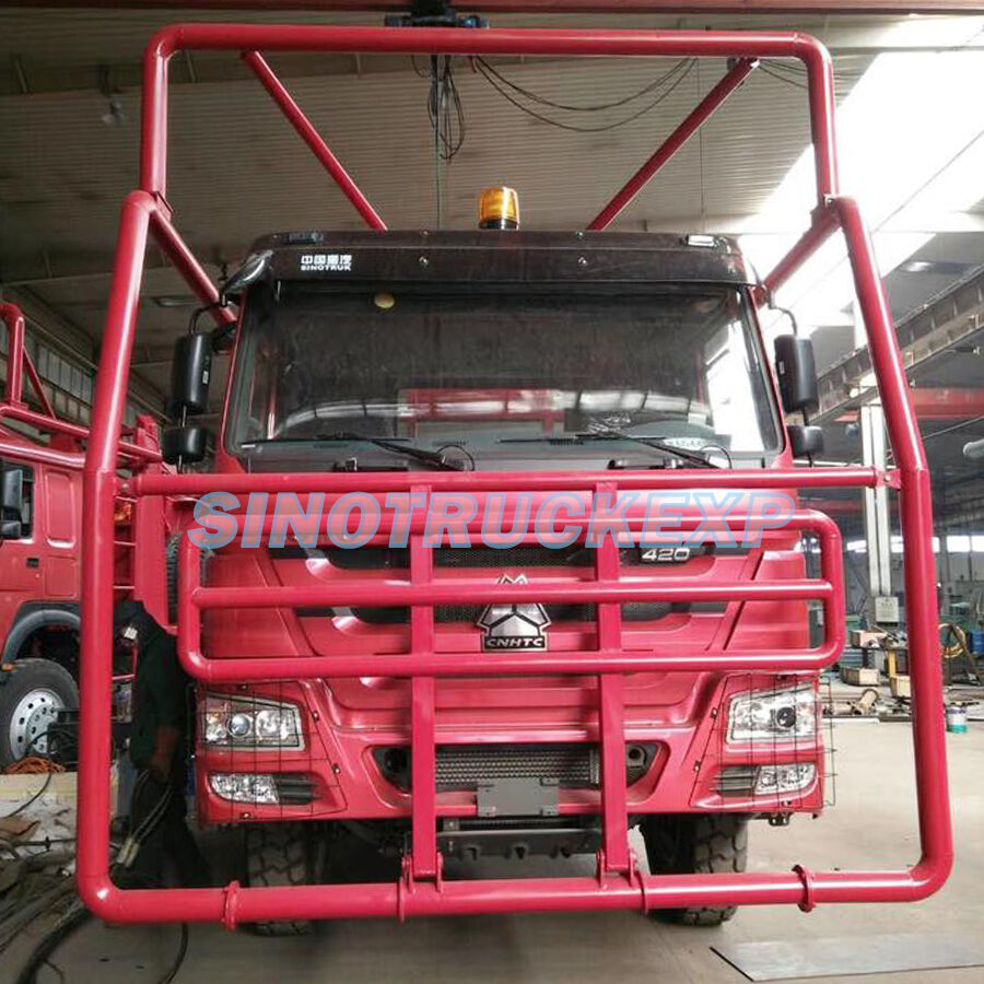 HOWO 6X4 Log Transporting Tractor Truck with trailer