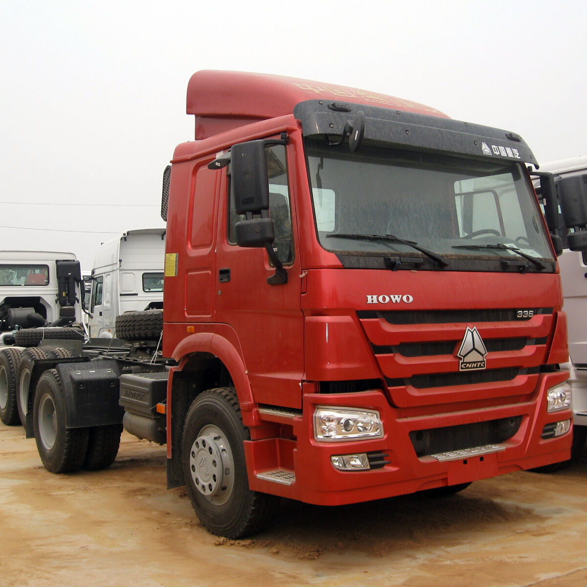 HOWO 4x2 cargo truck chassis