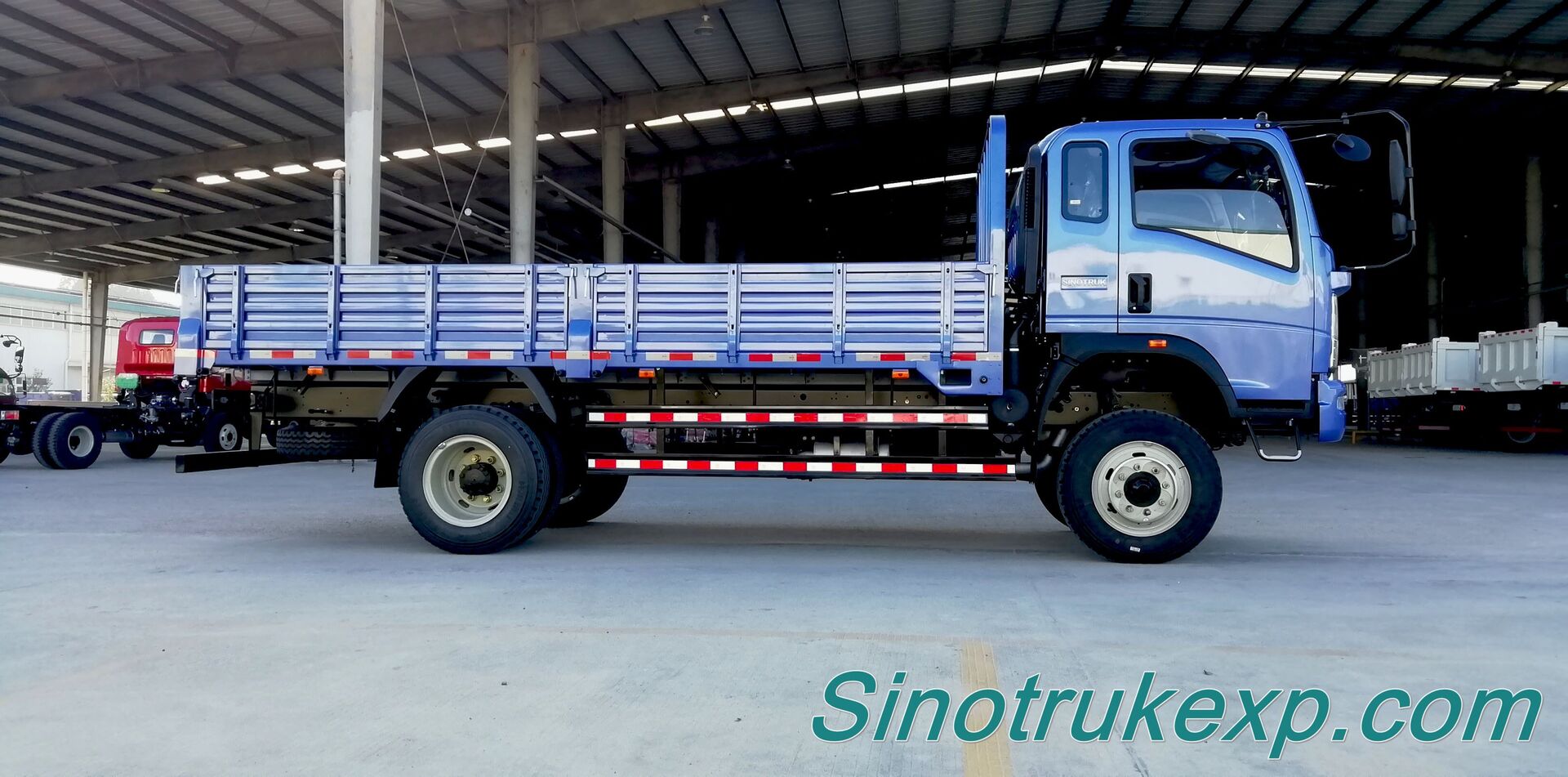SINOTRUK HOMAN H3-4×4 CARGO TRUCK ZZ1168E4224C1