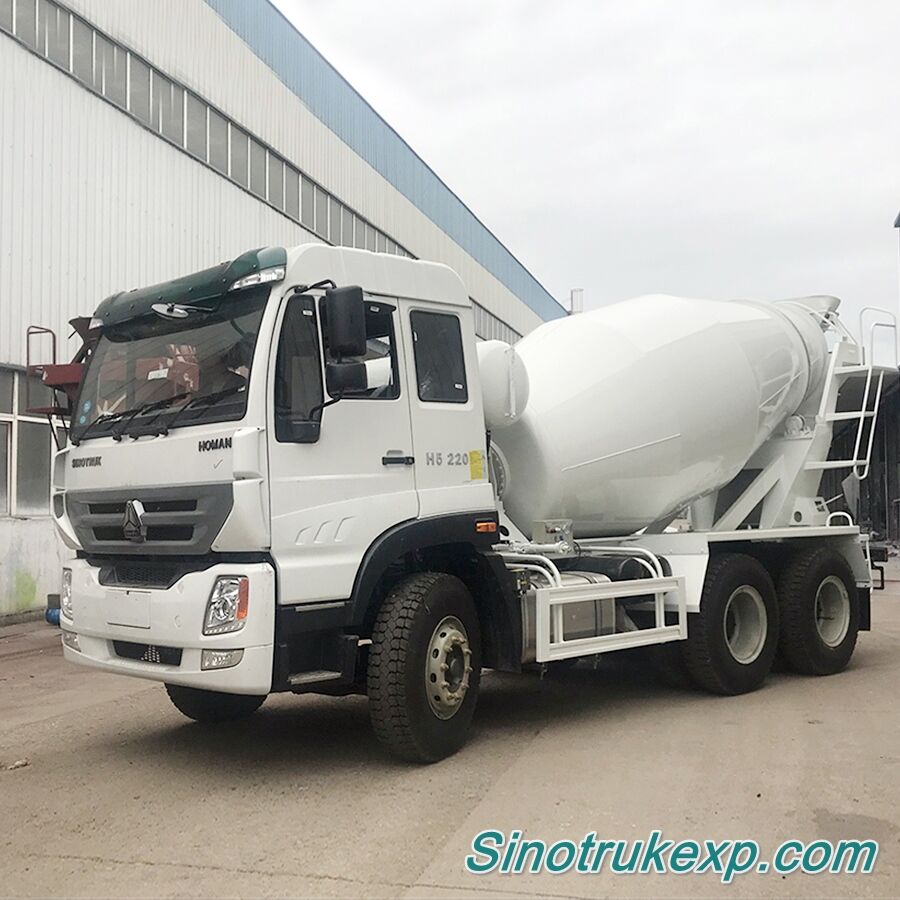 SINOTRUK HOMAN H5-6×4 MIXER TRUCK ZZ5258K3240C1RGJB 6m³ 220HP