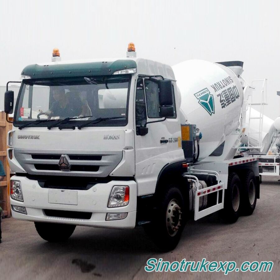 SINOTRUK HOMAN H5-6×4 MIXER TRUCK ZZ5258K3240C1RGJB 7m³ 260HP