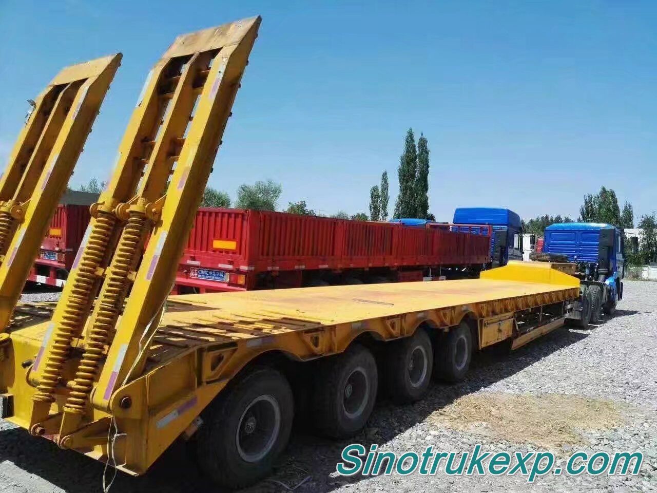14M Low Bed Semi Trailer 14M Low Bed Semi Trailer