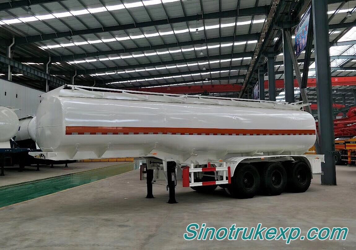 3 Axles Fuel Tank Semi Trailer 30m³