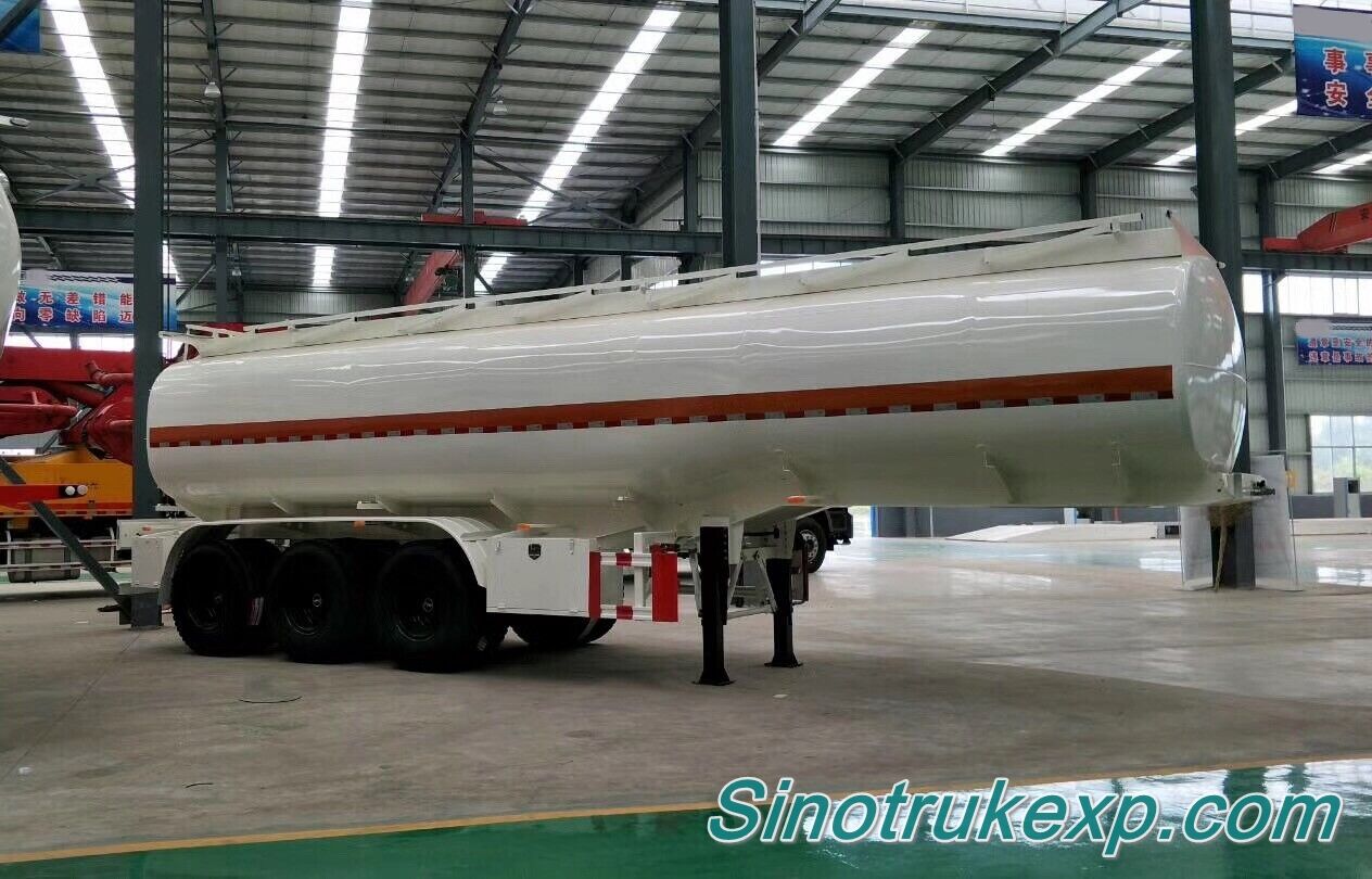 3 Axles Fuel Tank Semi Trailer 30m³