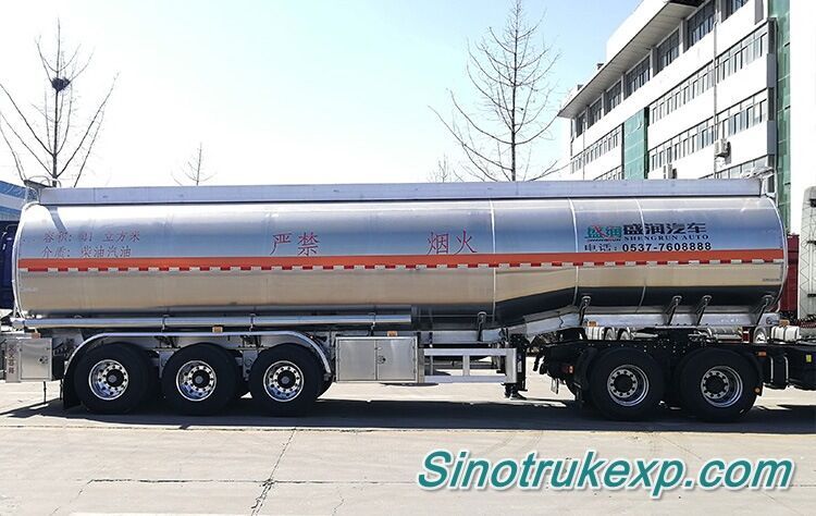 3 Axles Aluminium Fuel Tank Semi Trailer 48m³_4.jp