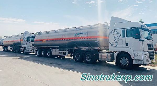 3 Axles Aluminium Fuel Tank Semi Trailer 48m³ 3 Axles Aluminium Fuel Tank Semi Trailer 48m³