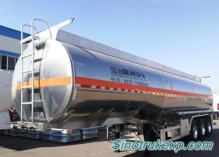 3 Axles Aluminium Fuel Tank Semi Trailer 48m³_1.jp