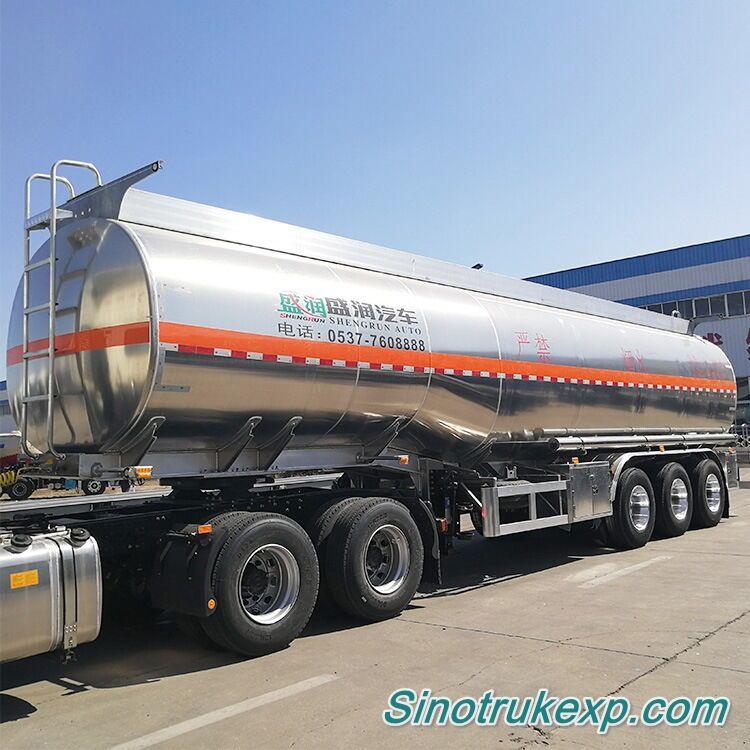 3 Axles Aluminium Fuel Tank Semi Trailer 48m³_2.jp