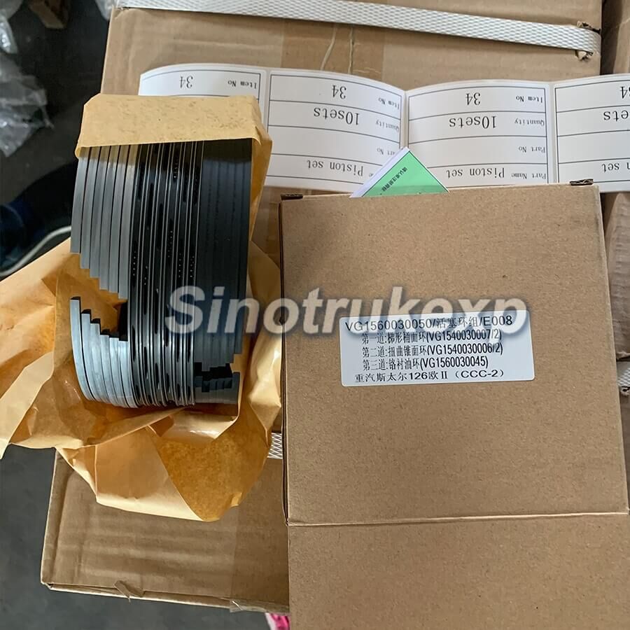 PISTON RING for SINOTRUK/WEICHAI 6 CYLINDER Diesel Engine
