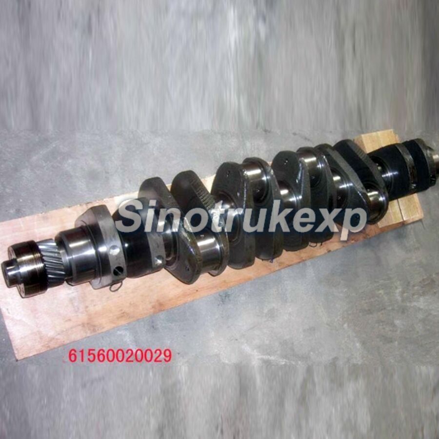 SINOTRUK HOWO Truck Parts WD615 Engine Parts Casting Crankshaft
