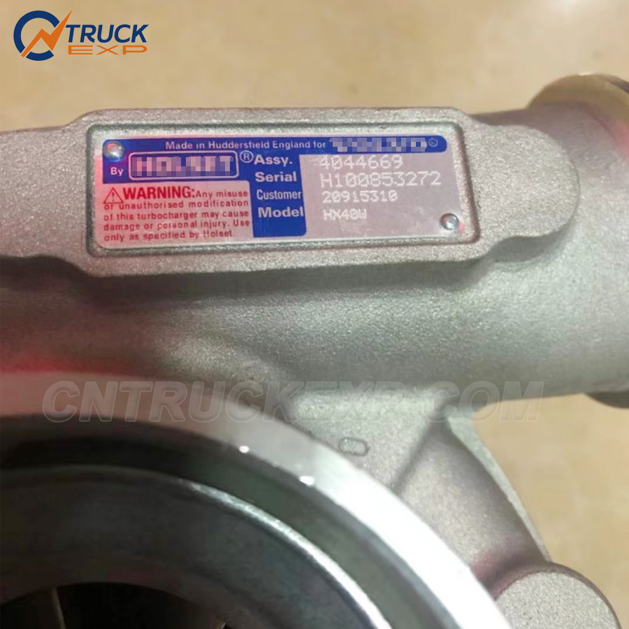 HX40W 4044669 turbocharger for Volvo Wheel Loader Holset