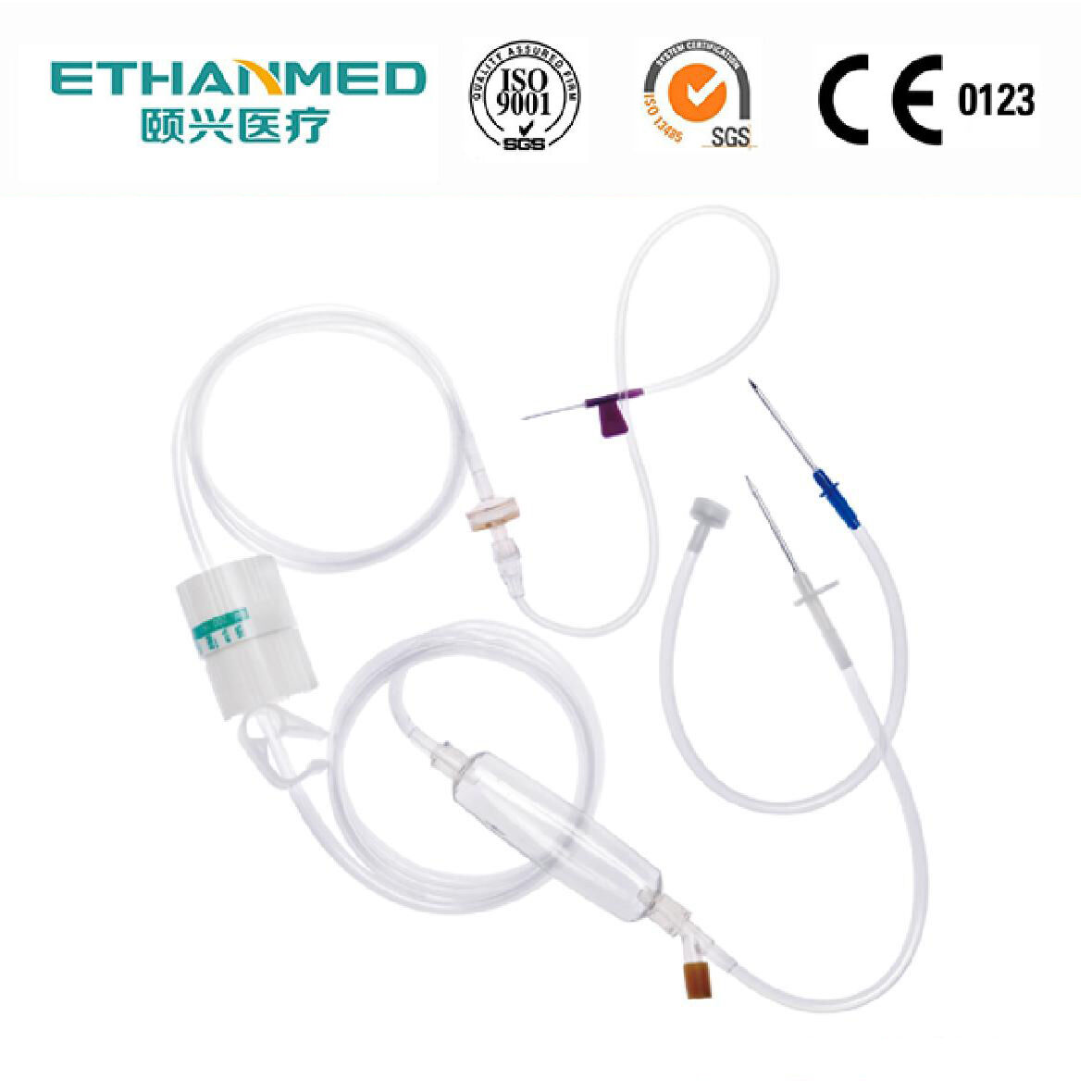 Disposable micro-dose setting infusion set