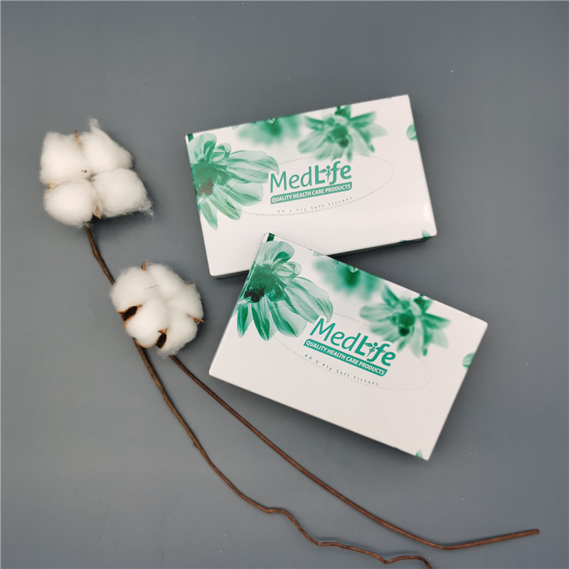 Hospital Box Facial Tissue