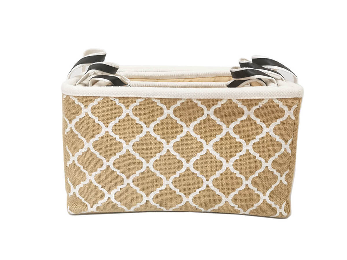Amazon Hot Sale Customize Wholesale Home Decor Fashion Foldable Easy Carry Canvas Storage Basket Amazon Hot Sale Customize Wholesale Home Decor Fashion Foldable Easy Carry Canvas Storage Basket
