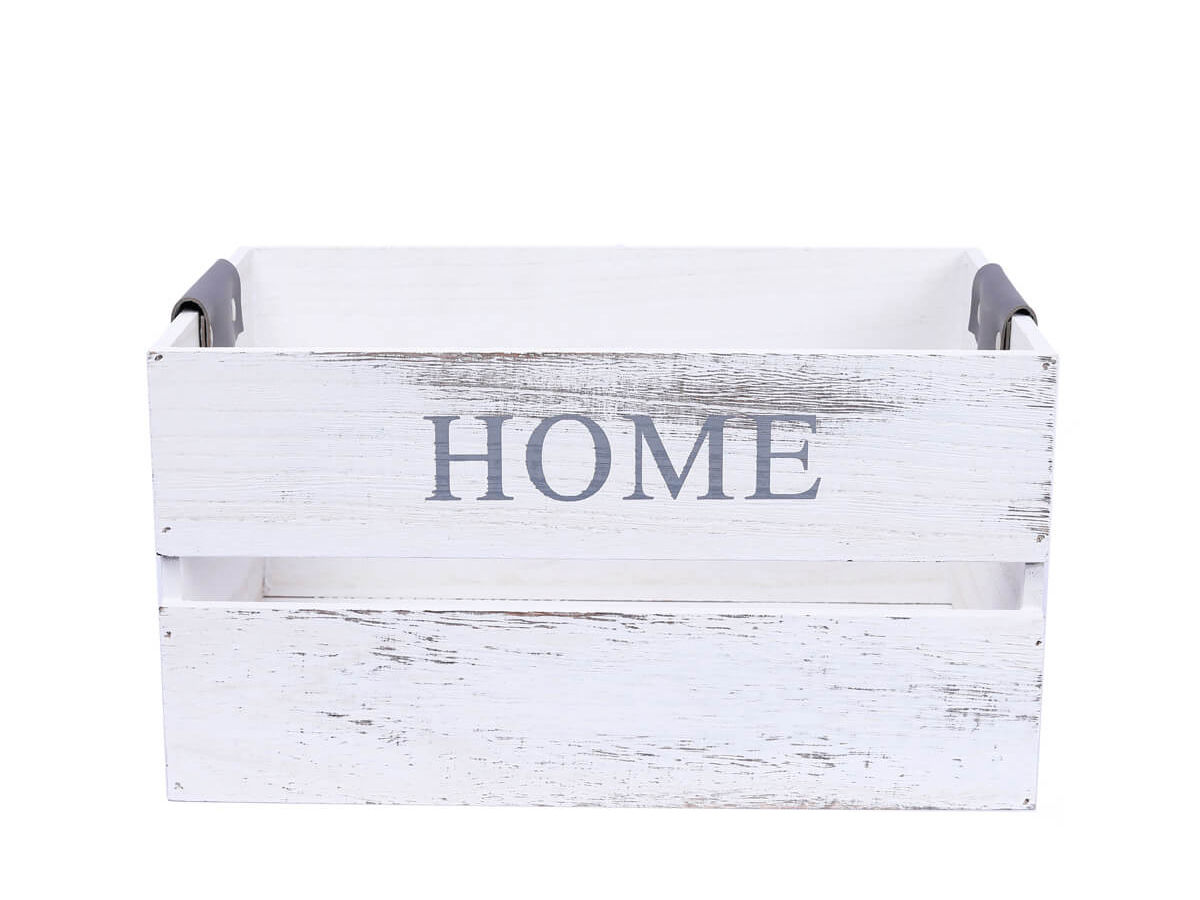 Eco-Friendly Unfinished Nautical Wooden Box Print Letters Rectangle Paulownia Wooden Box For Storage