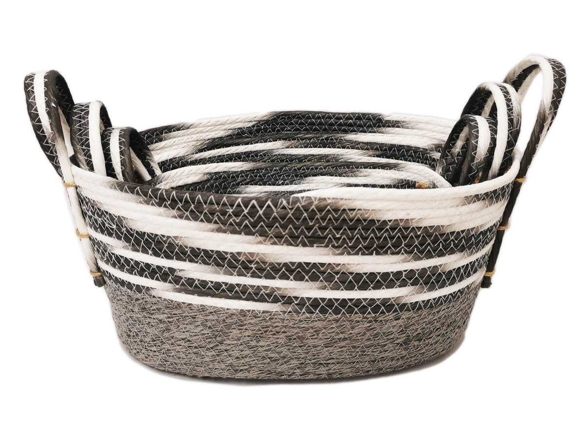 Hot Sale Customize Home Decor Fashion Amazon Wholesale Paper Storage Basket