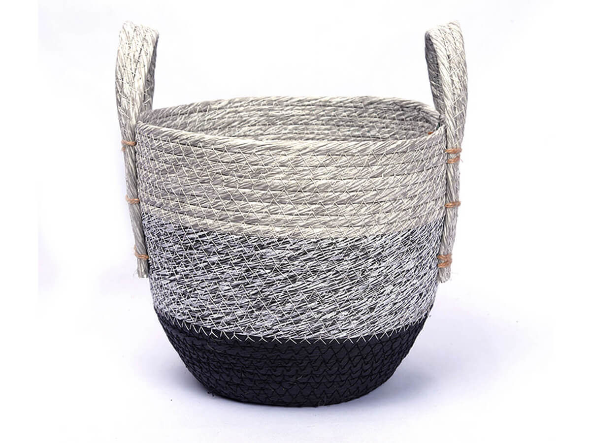 Hot Sale Customize Home Decor Fashion Amazon Wholesale Paper Rope Storage Baskets