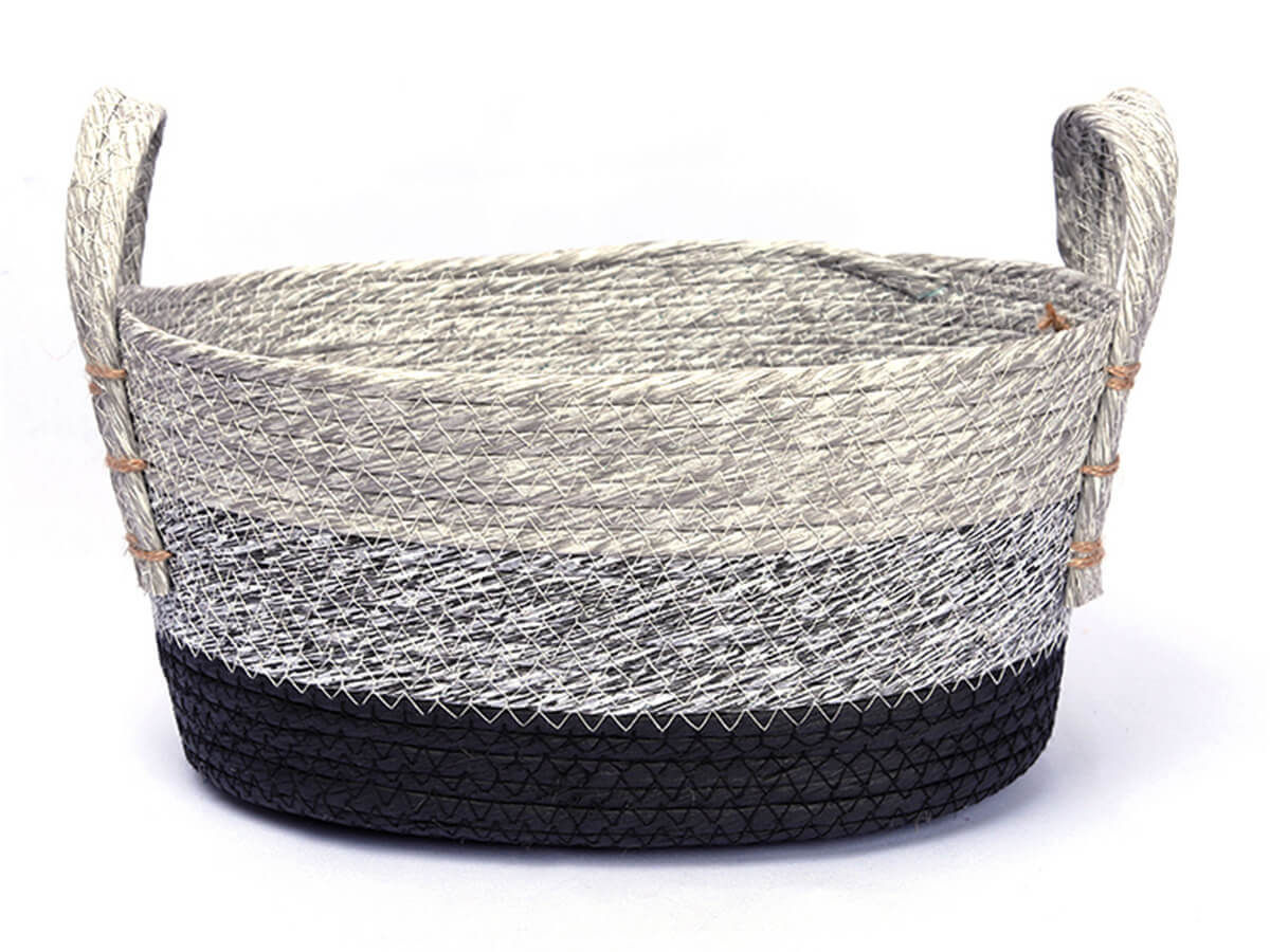 Hot Sale Customize Home Decor Fashion Amazon Wholesale Paper Rope Storage Baskets