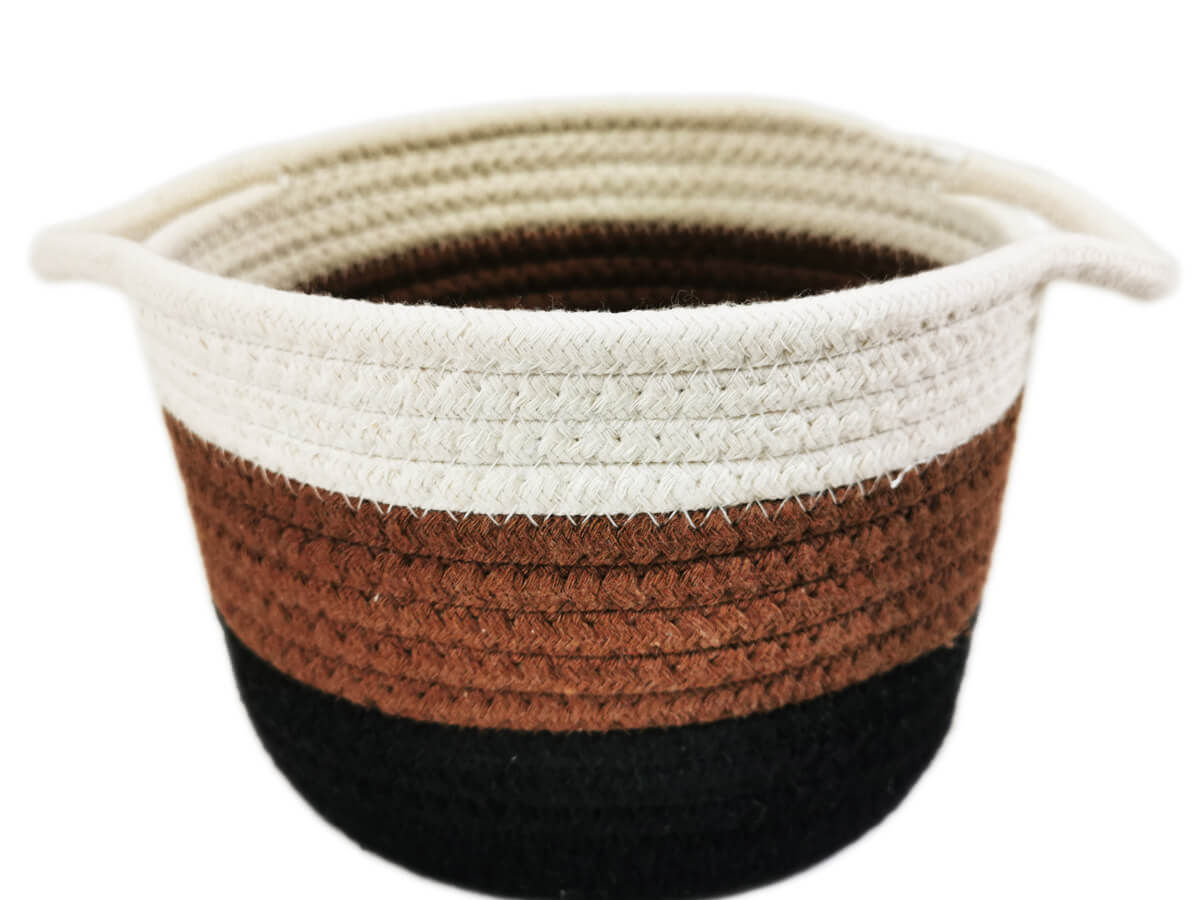 Home Decor Fashion Amazon Hot Sale Customize Wholesale Easy Carry Cotton storage basket Home Decor Fashion Amazon Hot Sale Customize Wholesale Easy Carry Cotton storage basket