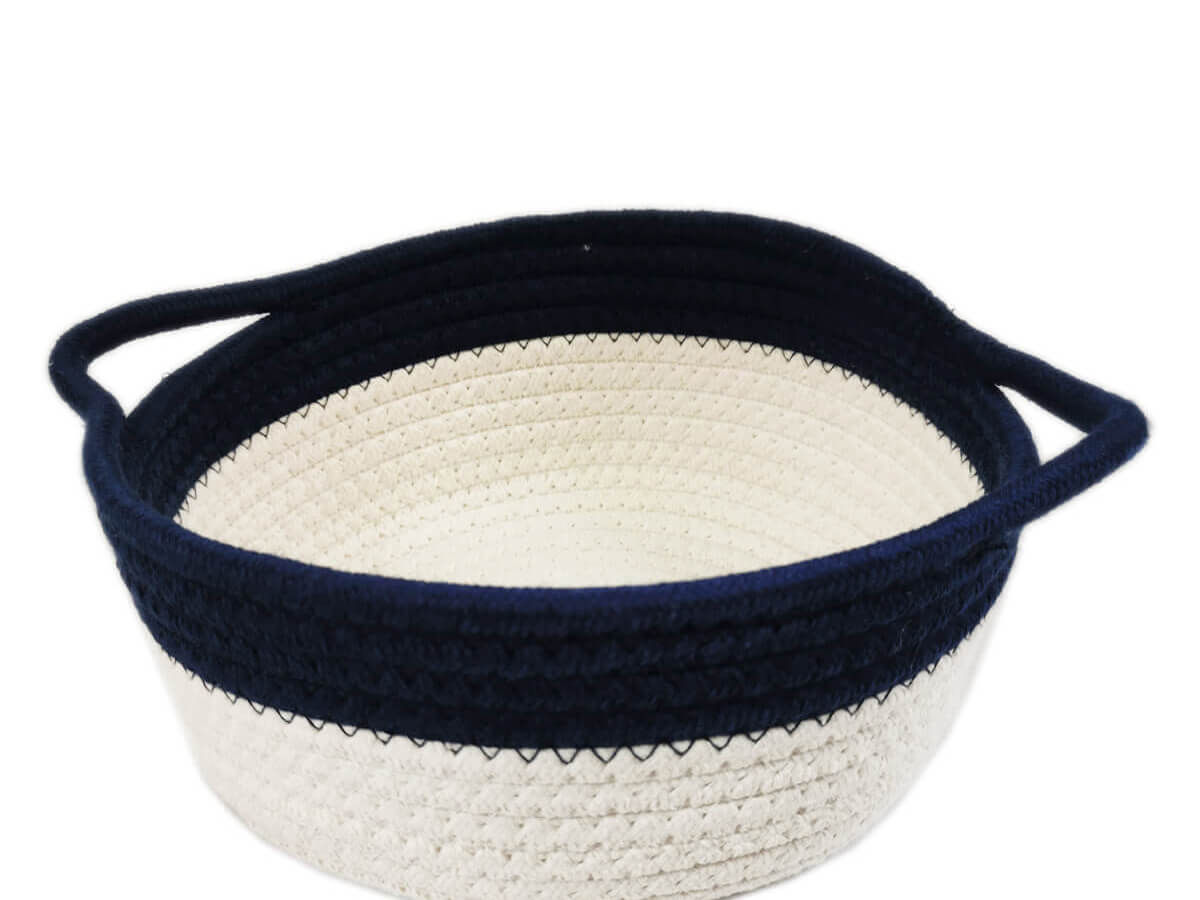 Home Decor Fashion Amazon Hot Sale Customize Wholesale Easy Carry Cotton storage basket Home Decor Fashion Amazon Hot Sale Customize Wholesale Easy Carry Cotton storage basket